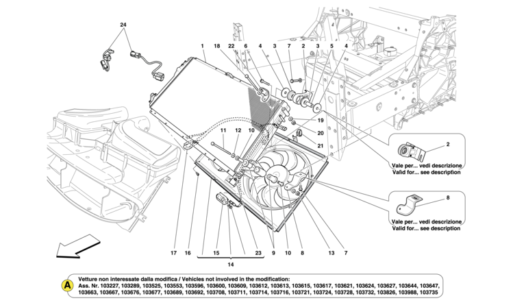 Ferrari Philadelphia Parts : Ferrari California 30 : Table 22 - COOLING ...