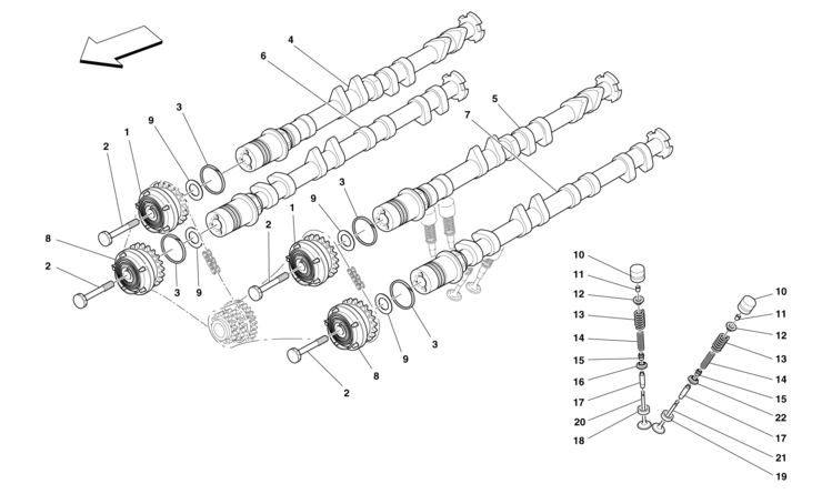 Ferrari Philadelphia Parts : Ferrari California 30 : Table 5 - TIMING ...