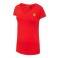 Ferrari Red Ladies V-Neck Tee Shirt