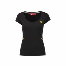 Ferrari Ladies Black Race Shirt