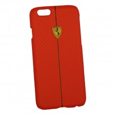 Ferrari iPhone 6 Case Red Rubber